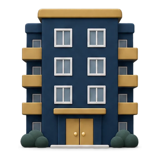 Apartment building icon