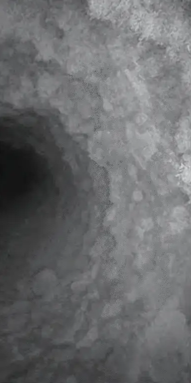 Before dryer vent cleaning