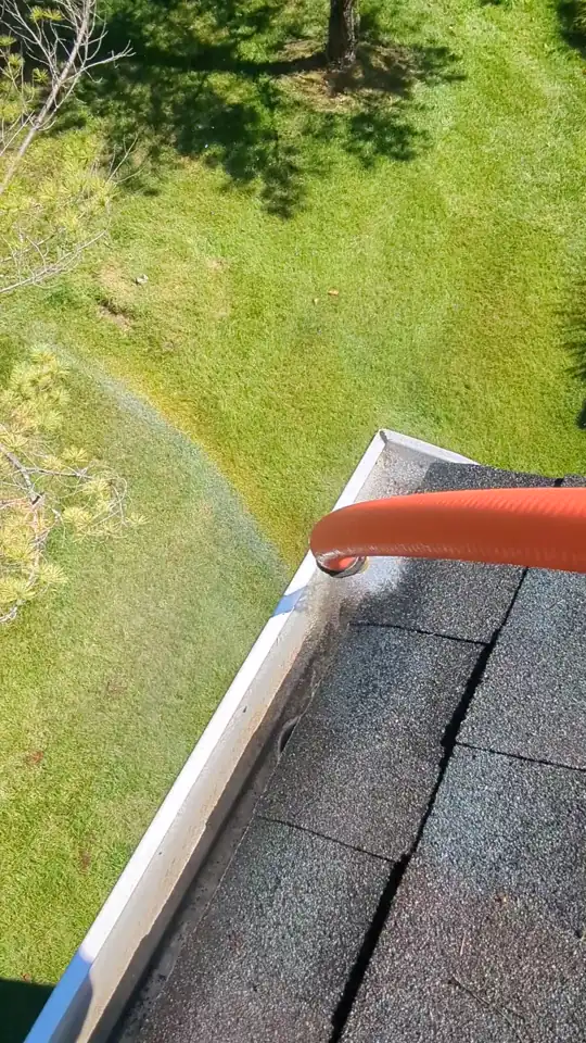 Gutter cleaning and downspout flush in Barnegat, NJ