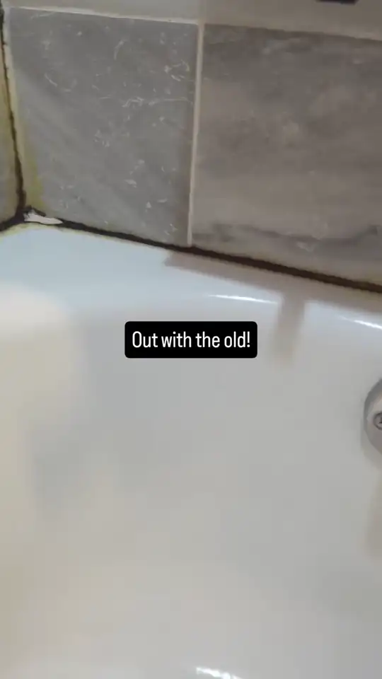 Removing old caulk from a bathtub in Wall Township, NJ