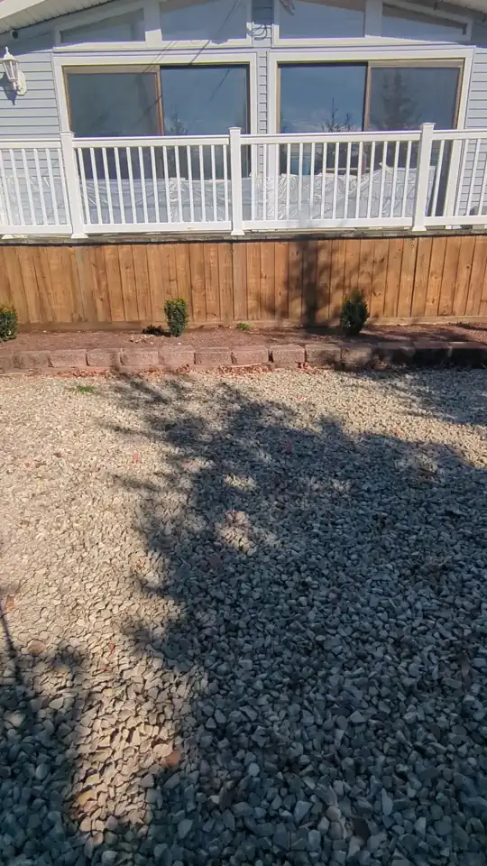 Staining deck skirting in Brick, NJ